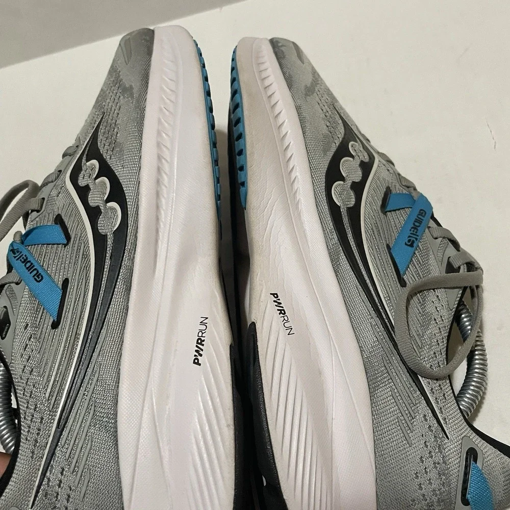 Saucony Guide‎ 16 Mens 10 Shoes Gray Running Walking Sneaker Gym S20810-22